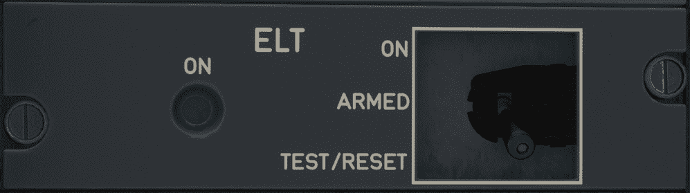 Emergency Locator Transmitter (ELT) Panel Emergency Locator Transmitter (ELT) Panel